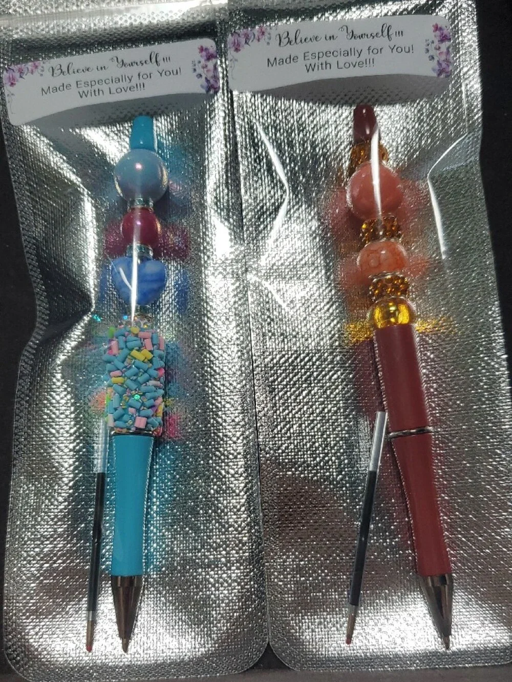 Blue Butterfly Embellished Ballpoint Pen - BlueREASONABLE OFFER ACCEPTED